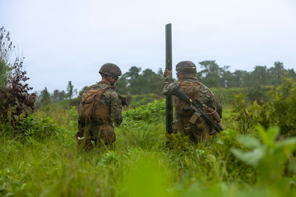 8th Engineer Support Battalion Breaching Drills