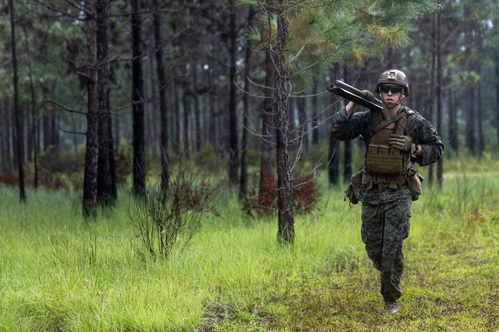 8th Engineer Support Battalion Breaching Drills