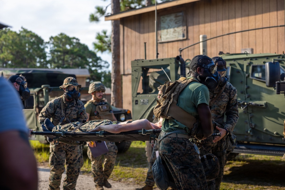 8th Engineer Support Battalion Marine Corps Combat Readiness Evaluation