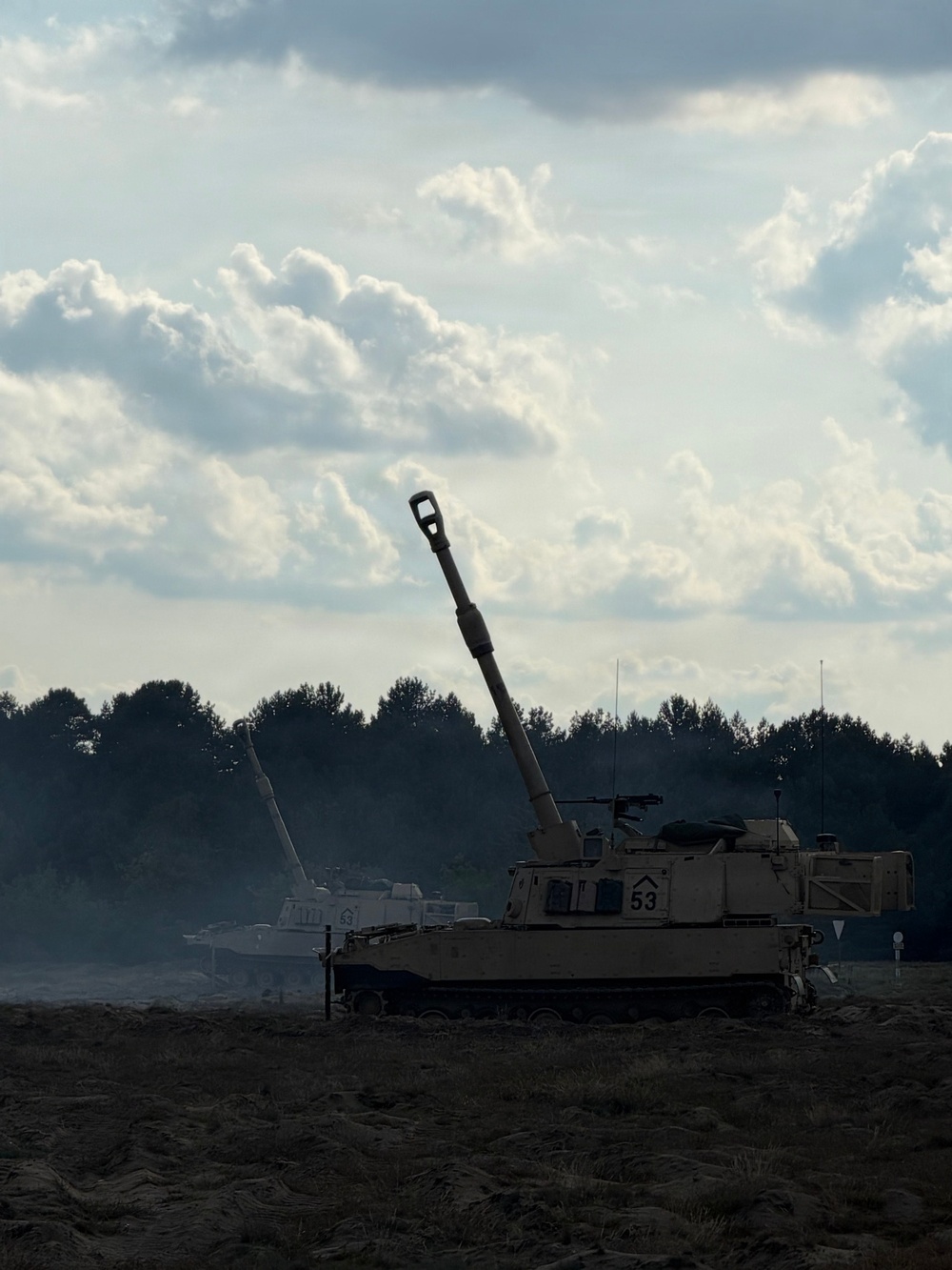 Gunners conduct Artillery Table XII at FOS Torun