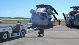 "Just right" tow bar for CH-53K