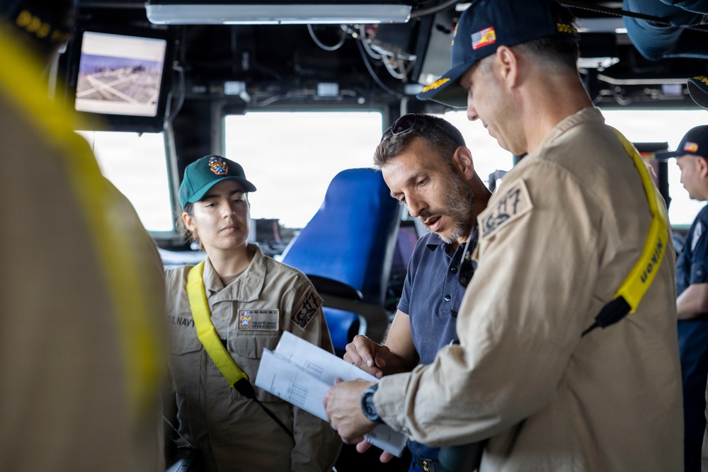 DDG 117 Pulls In &amp; Pulls Out of Souda Bay