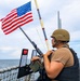 USS Benfold Conducts a Sea and Anchor in Tokyo Bay