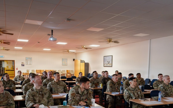 Spangdahlem Air Base master sergeant selects focus on team leadership during professional development seminar
