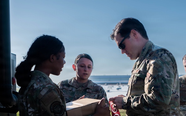 55th Wing Command Chief learns from Offutt's mission enablers