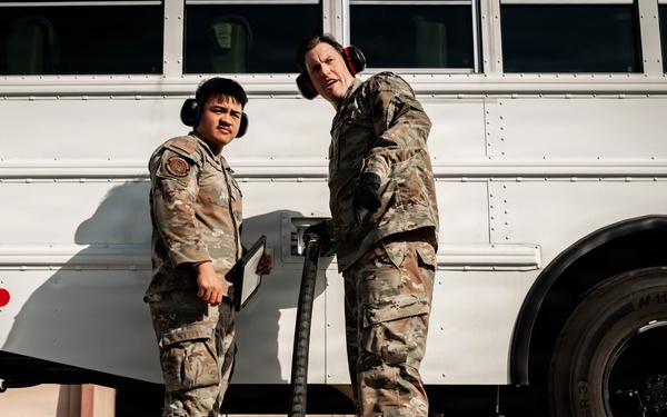 55th Wing Command Chief learns from Offutt's mission enablers