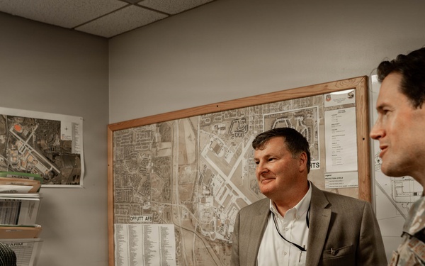 55th Wing Command Chief learns from Offutt's mission enablers