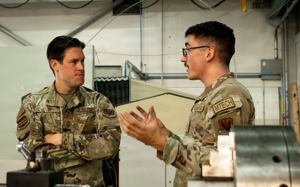 55th Wing Command Chief learns from Offutt's mission enablers