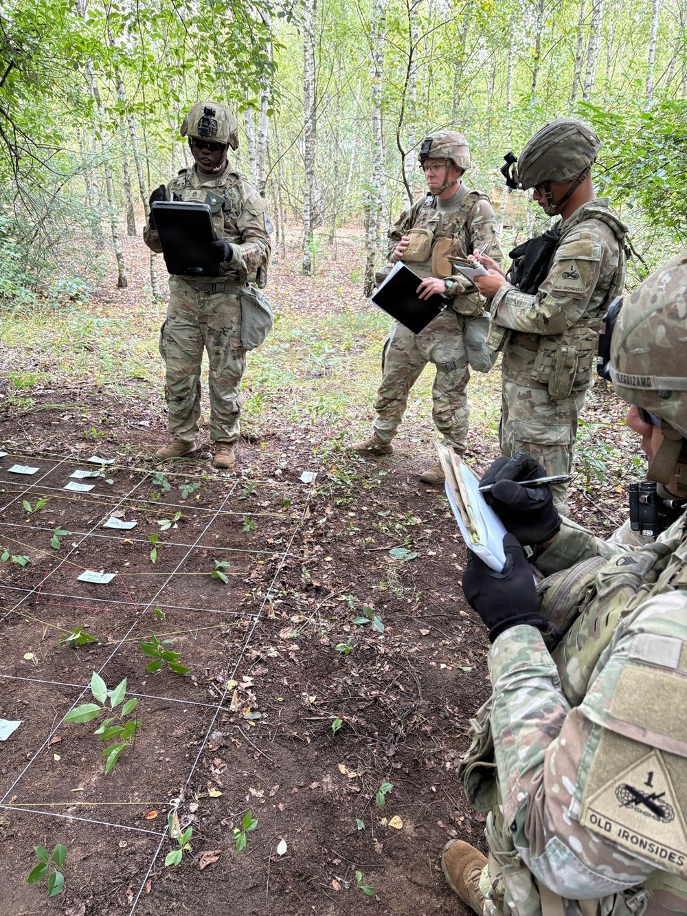 Gunners conduct Artillery Table XII at FOS Torun