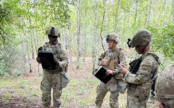 Gunners conduct Artillery Table XII at FOS Torun