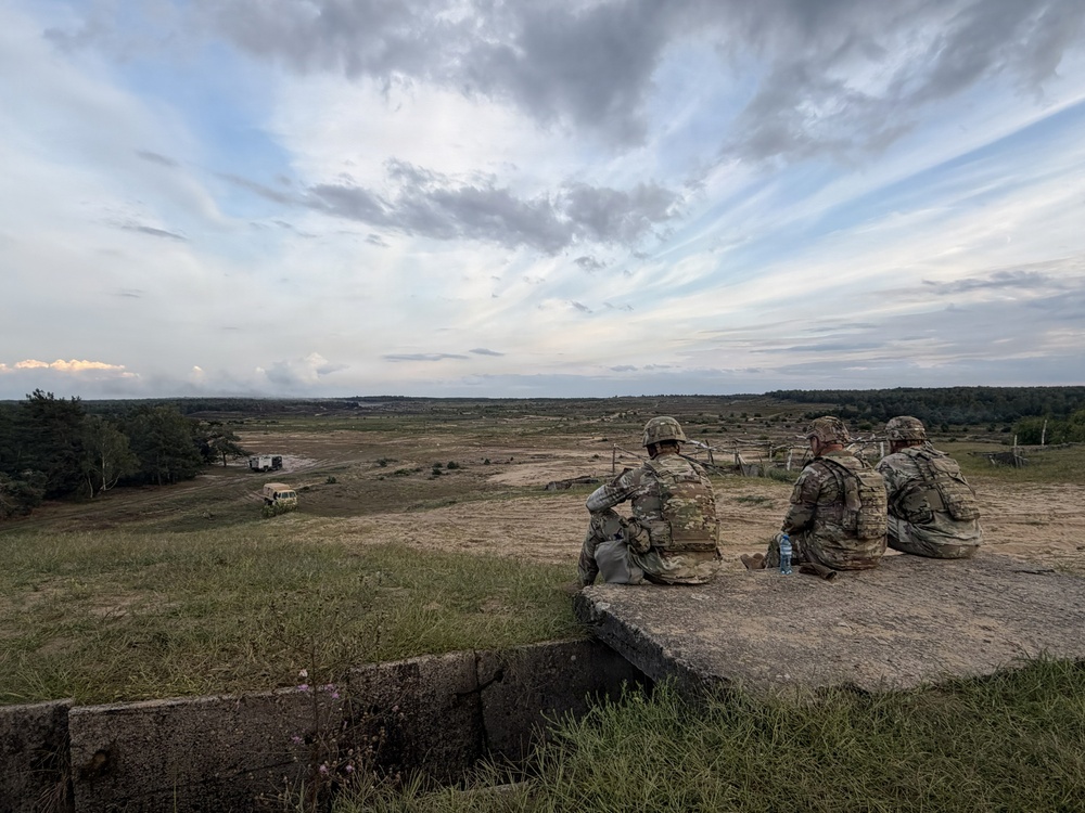 Gunners conduct Artillery Table XII at FOS Torun