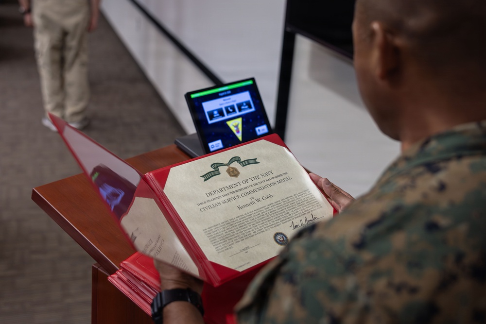 MCAS Cherry Point Civilian Leadership Program awards ceremony