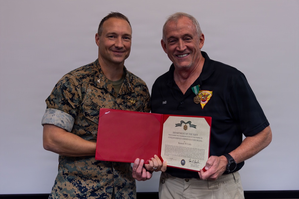 MCAS Cherry Point Civilian Leadership Program awards ceremony