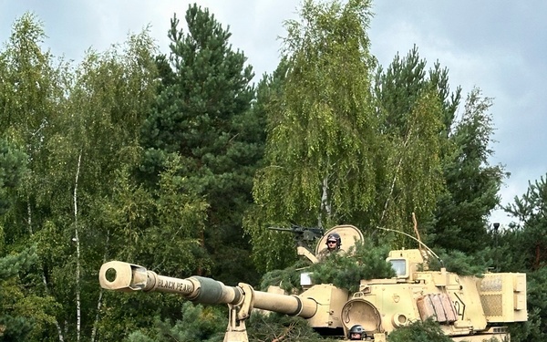 Gunners conduct Artillery Table XII at FOS Torun