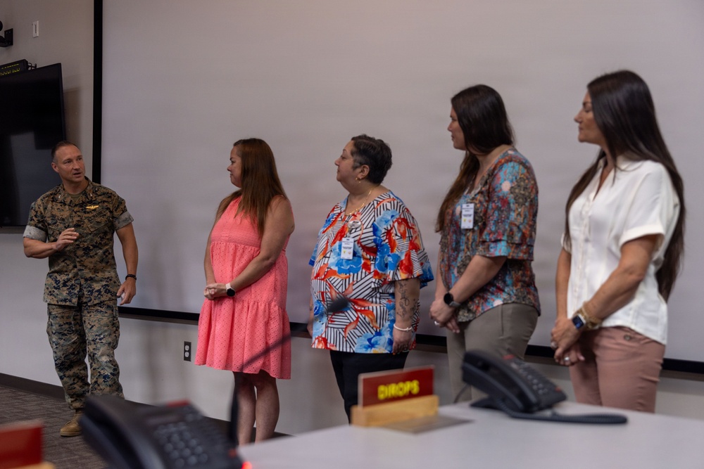 MCAS Cherry Point Civilian Leadership Program awards ceremony