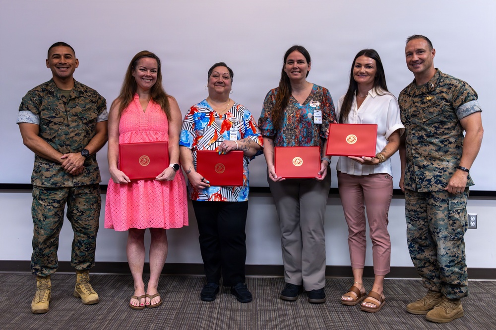 MCAS Cherry Point Civilian Leadership Program awards ceremony