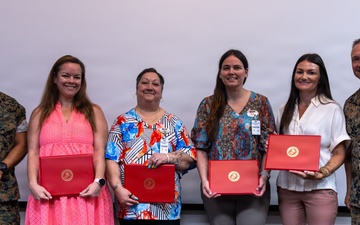 MCAS Cherry Point Civilian Leadership Program awards ceremony