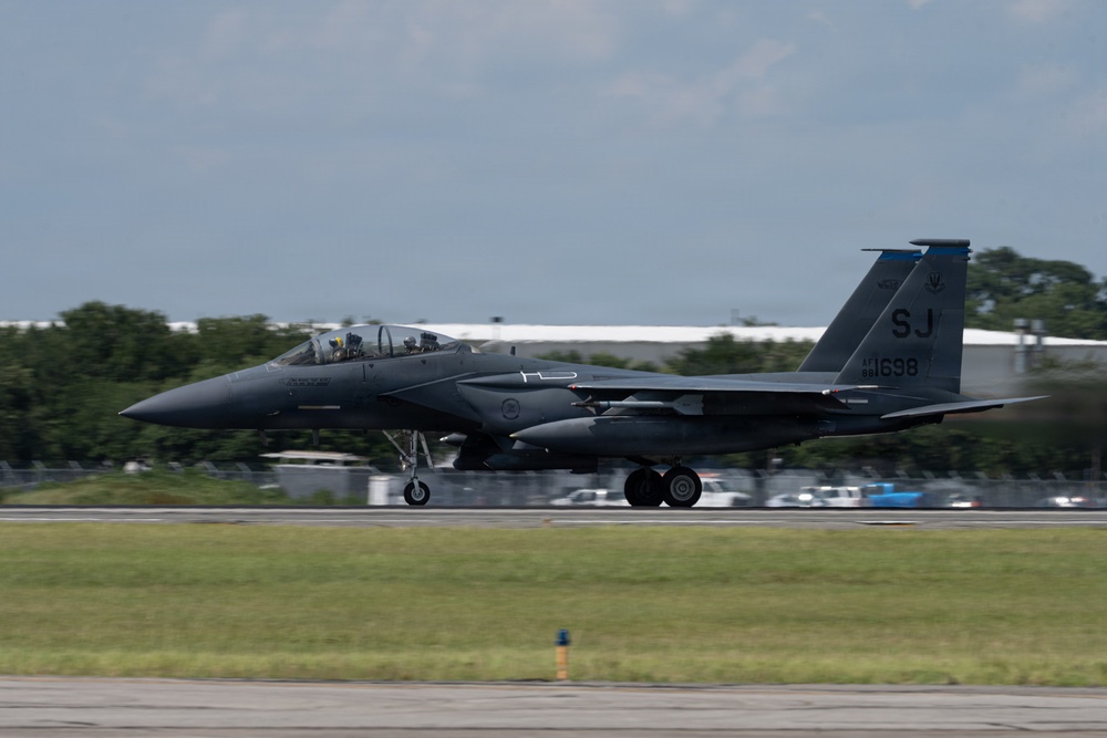 4th Fighter Wing Temporarily Relocates Flight Operations to Savannah