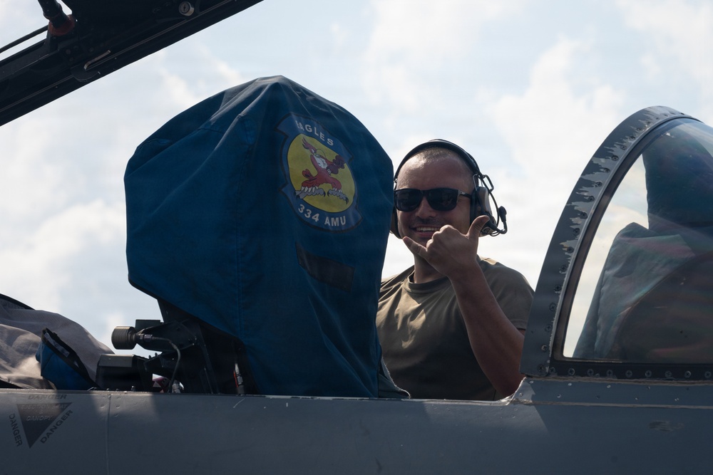 4th Fighter Wing Temporarily Relocates Flight Operations to Savannah