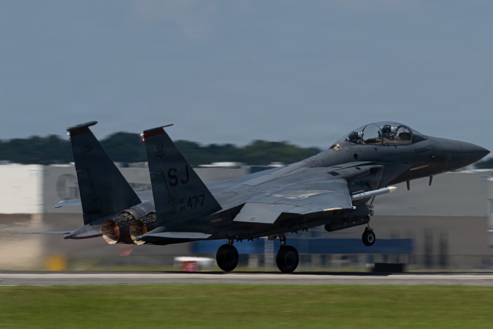 4th Fighter Wing Temporarily Relocates Flight Operations to Savannah