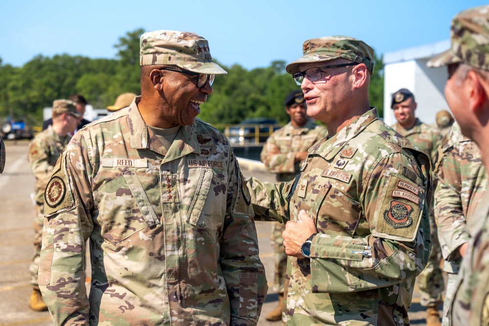 U.S. Transportation Command Leadership visits Joint Base Lindsey Graham - Naval Weapons Station