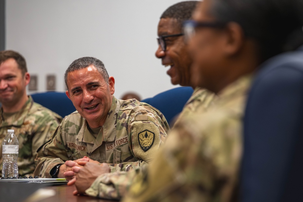 U.S. Transportation Command Leadership visits Joint Base Lindsey Graham - Naval Weapons Station