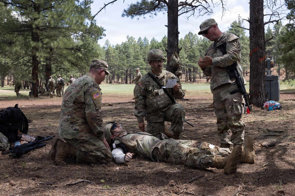 Arizona Guard Medics, Aviators validate readiness through austere Flagstaff training