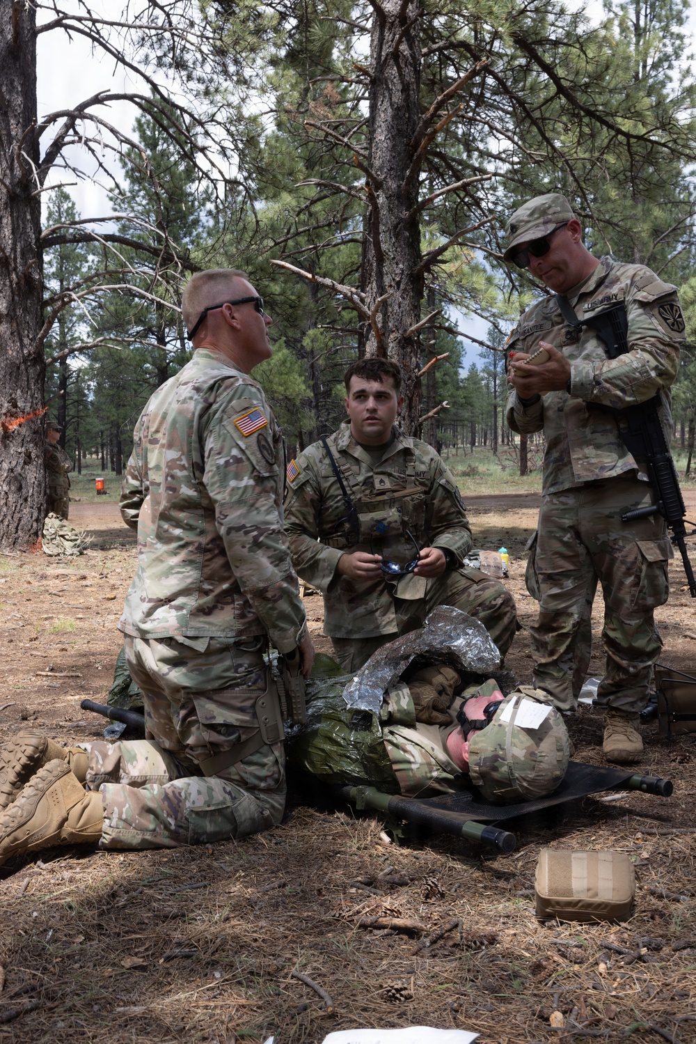 Arizona Guard Medics, Aviators validate readiness through austere Flagstaff training