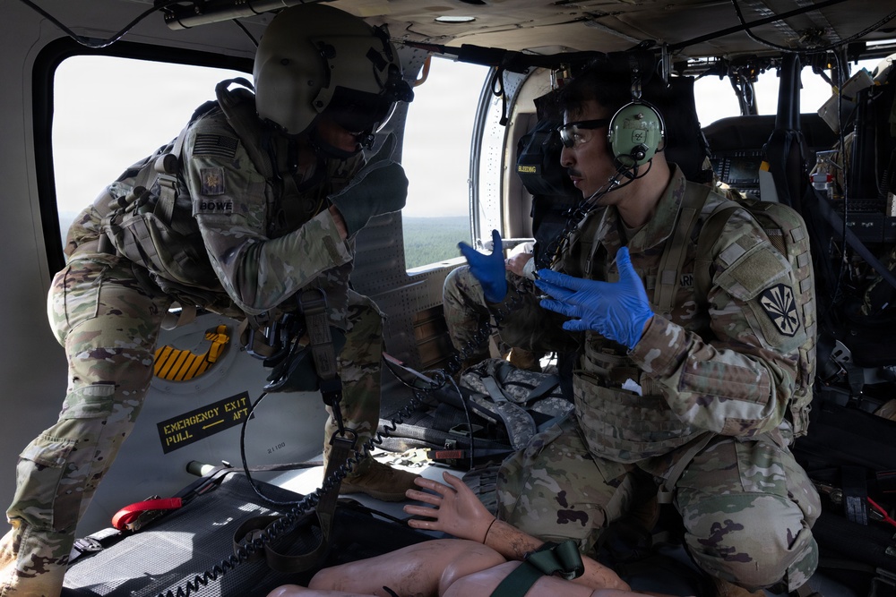 Arizona Guard Medics, Aviators validate readiness through austere Flagstaff training
