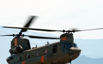 Montana Army National Guard Chinook Crew Returns After Supporting Washington Wildfire Suppression