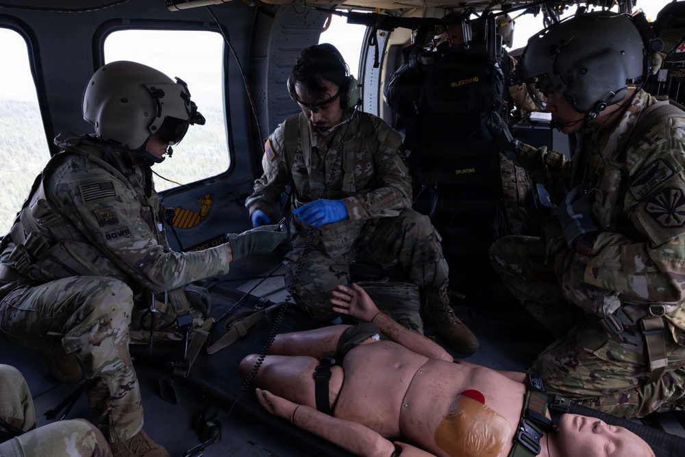 Arizona Guard Medics, Aviators validate readiness through austere Flagstaff training