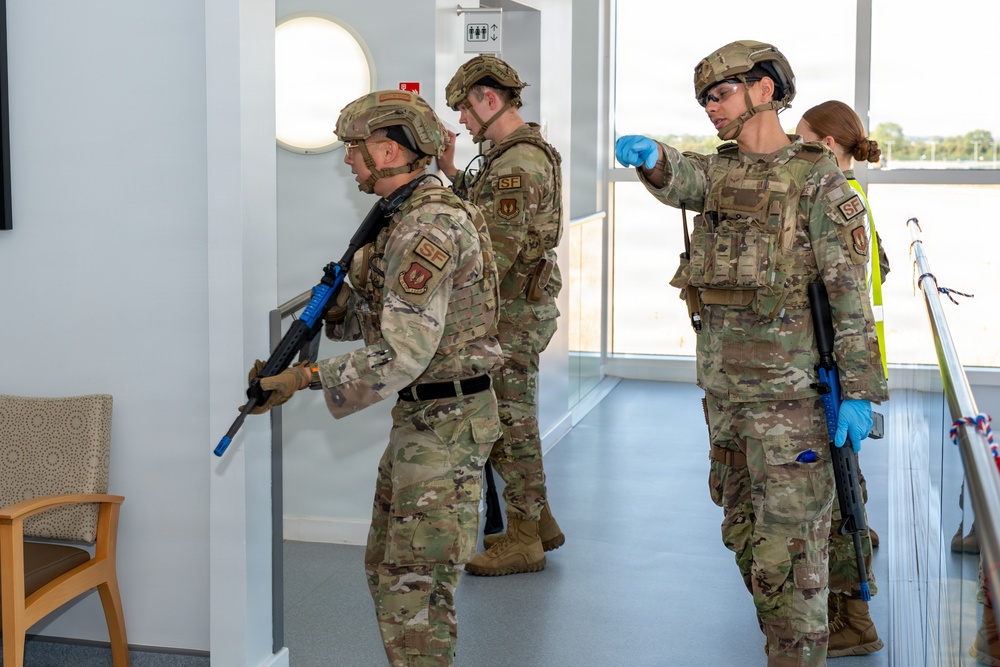 RAF Croughton Conducts Active-Shooter Exercise