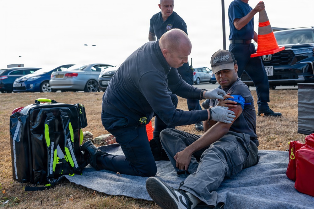 RAF Croughton Conducts Active-Shooter Exercise