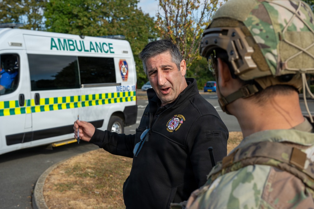 RAF Croughton Conducts Active-Shooter Exercise
