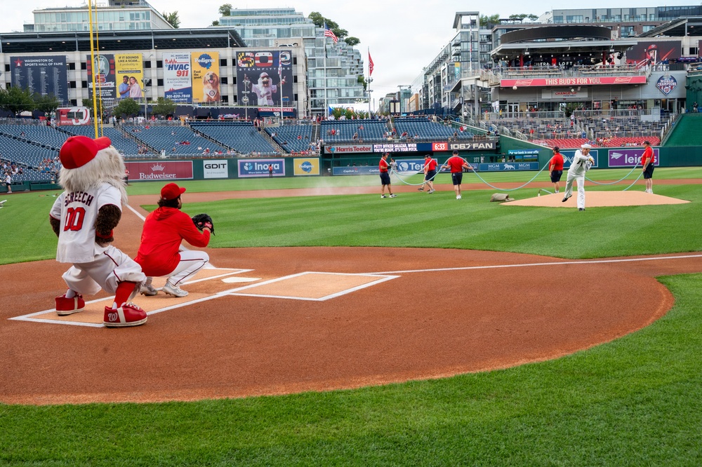 Navy day at Nationals Park