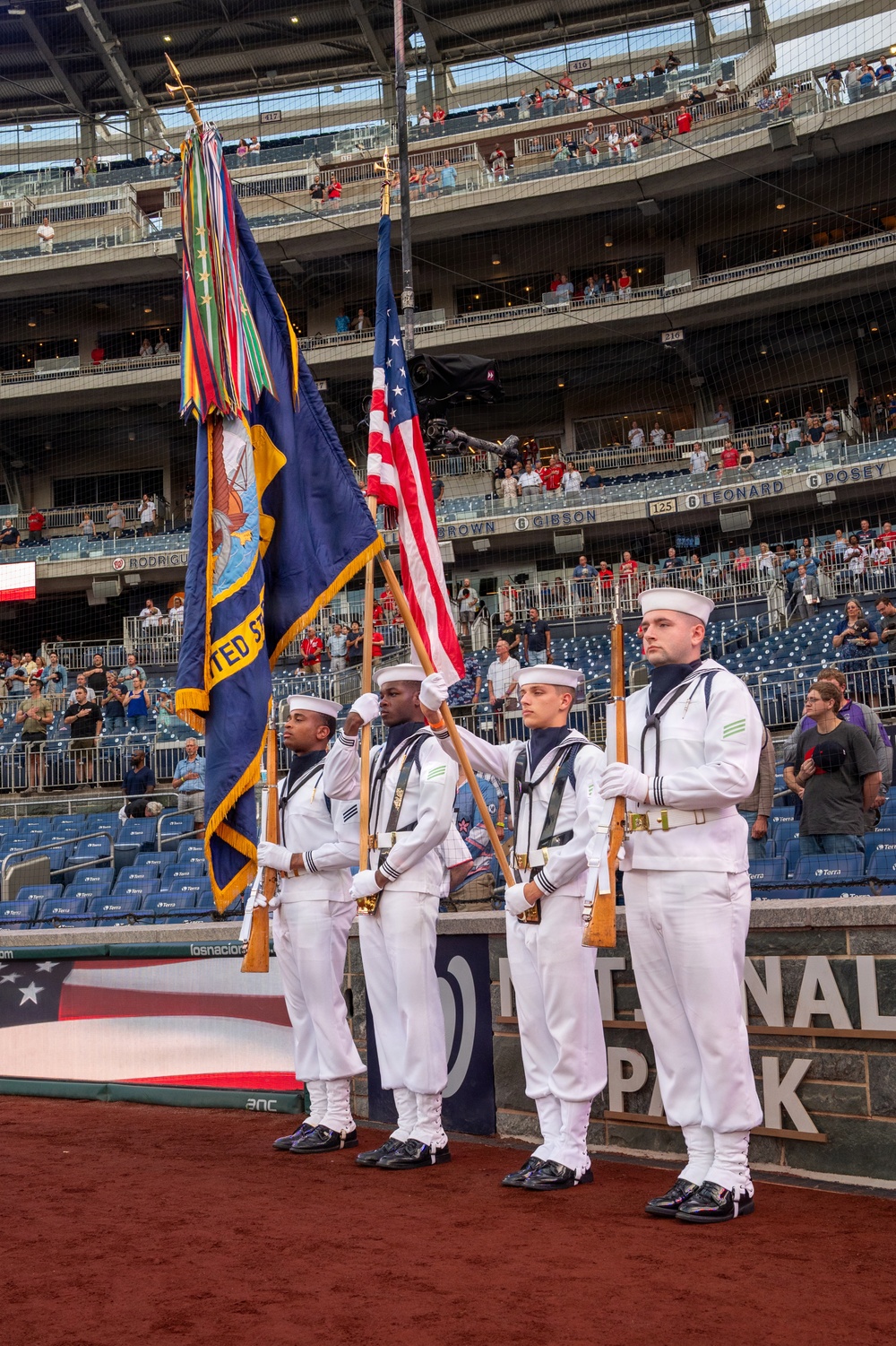 Navy day at Nationals Park