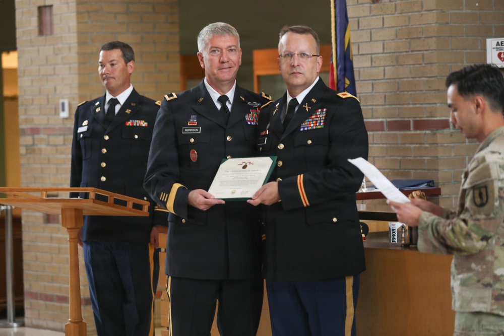 139th Regiment host Change of Command Ceremony