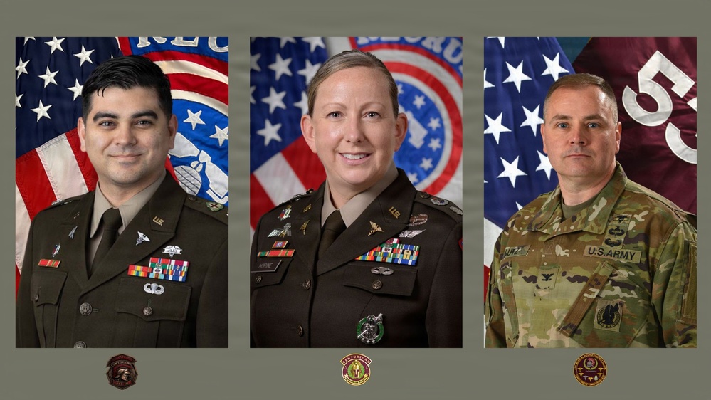 Three 6th Medical Recruiting Battalion Commanders Earn 9A Proficiency Designator