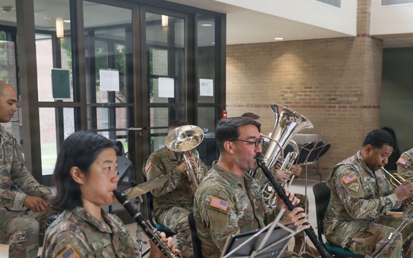NCNG 440th Army Band performs at 139th Regiment Change of Command ceremony