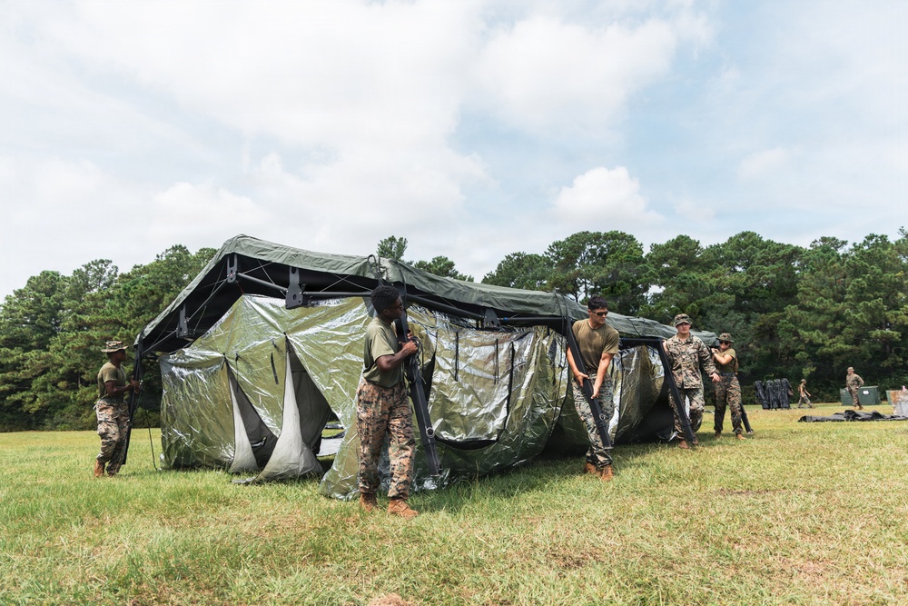 26th MEU’s Command Post Exercise 2 | COC Establishment