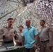 Forward Logistics Element OIC Lieutenant Colonel Medeiros Visits 11th MEU Marines
