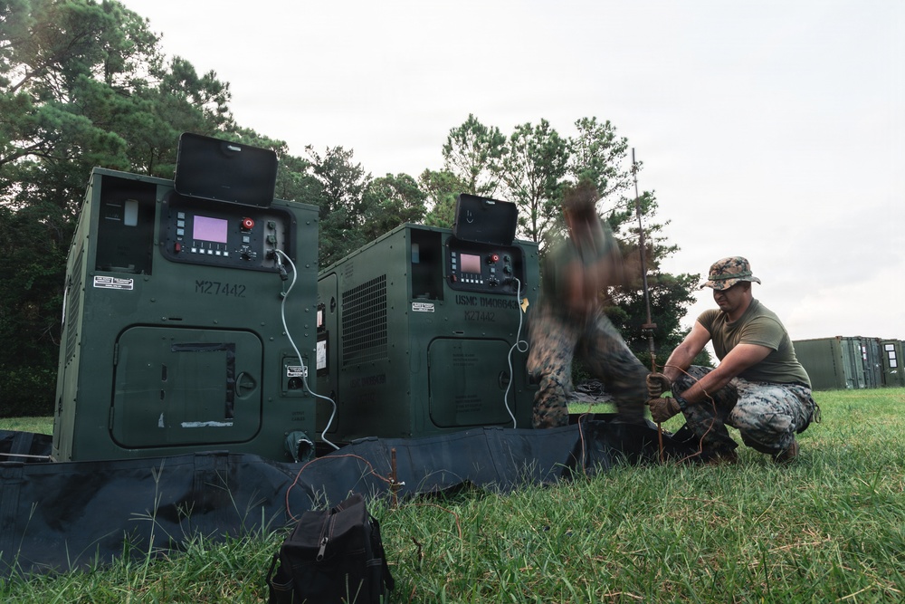 26th MEU’s Command Post Exercise 2 | COC Establishment