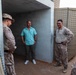 Forward Logistics Element OIC Lieutenant Colonel Medeiros Visits 11th MEU Marines