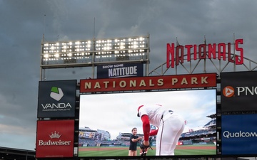 Navy day at Nationals Park