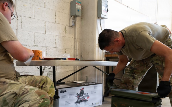 Photo of Airmen with the 116th Munitions Flight