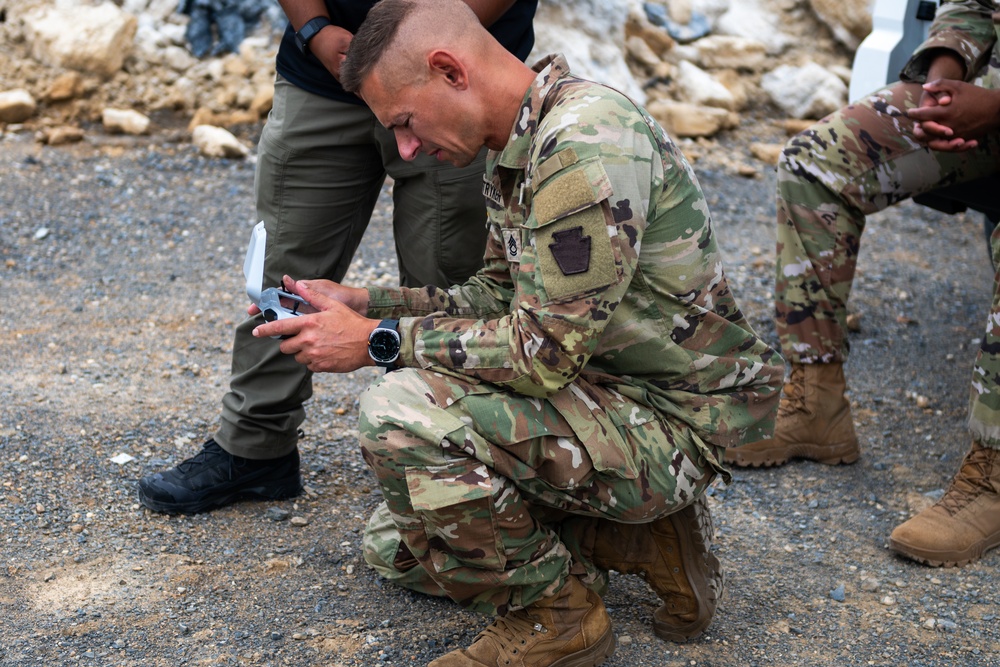 Eyes Above: 56th MBCT Soldiers Train on Short-Range Reconnaissance UAS