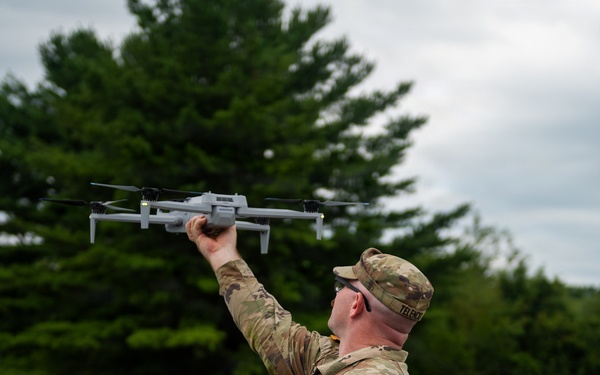 Eyes Above: 56th MBCT Soldiers Train on Short-Range Reconnaissance UAS