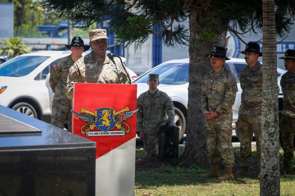 25th CAB holds Darkhorse 06 Remembrance Ceremony