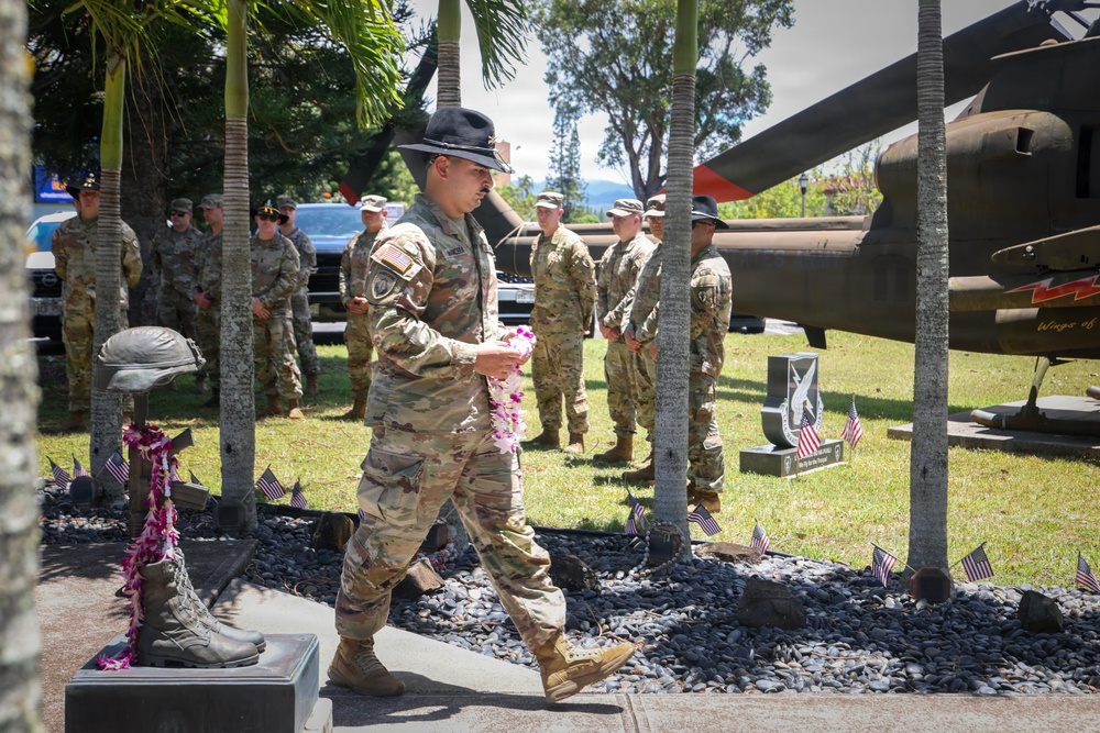 25th CAB holds Darkhorse 06 Remembrance Ceremony