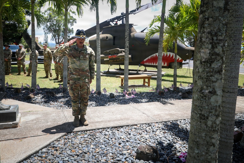 25th CAB holds Darkhorse 06 Remembrance Ceremony
